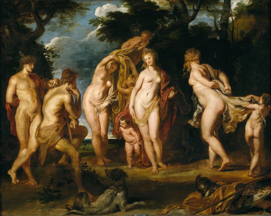 O Julgamento de Páris - Peter Paul Rubens
