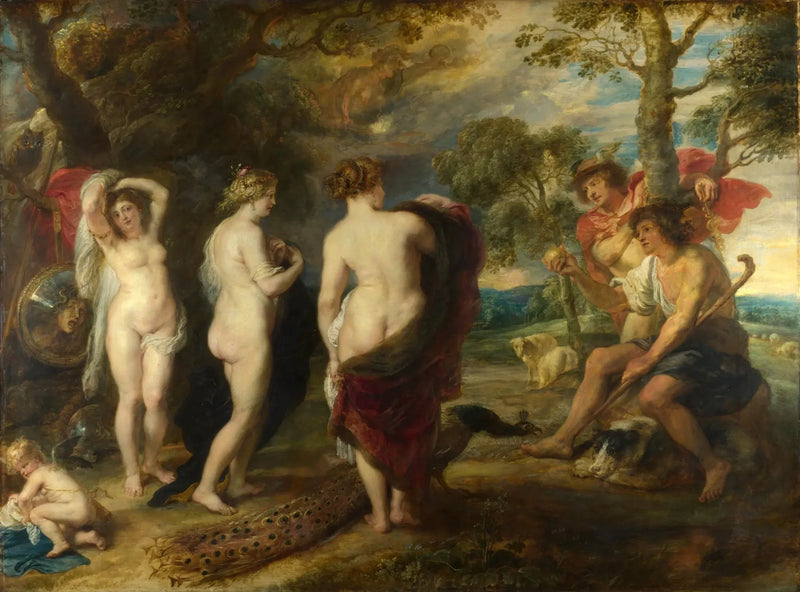O Julgamento de Páris - Peter Paul Rubens