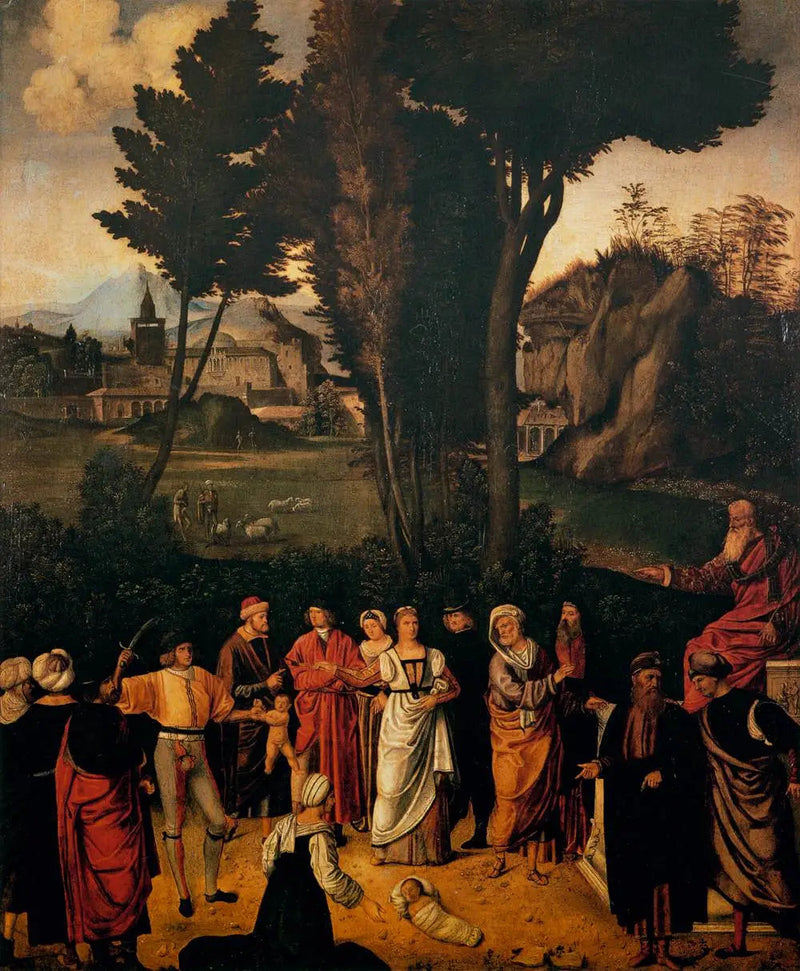 O Julgamento de Salomão - Giorgione