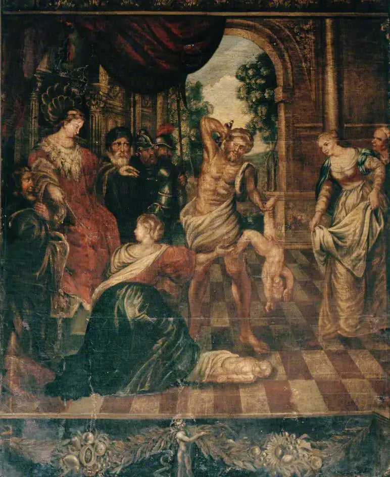 O julgamento de Salomão - Peter Paul Rubens