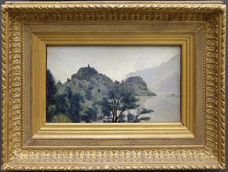 O Lago de Brienz - Jean-Baptiste Camille Corot