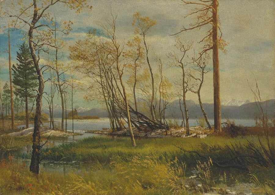 O lago Tahoe - Albert Bierstadt