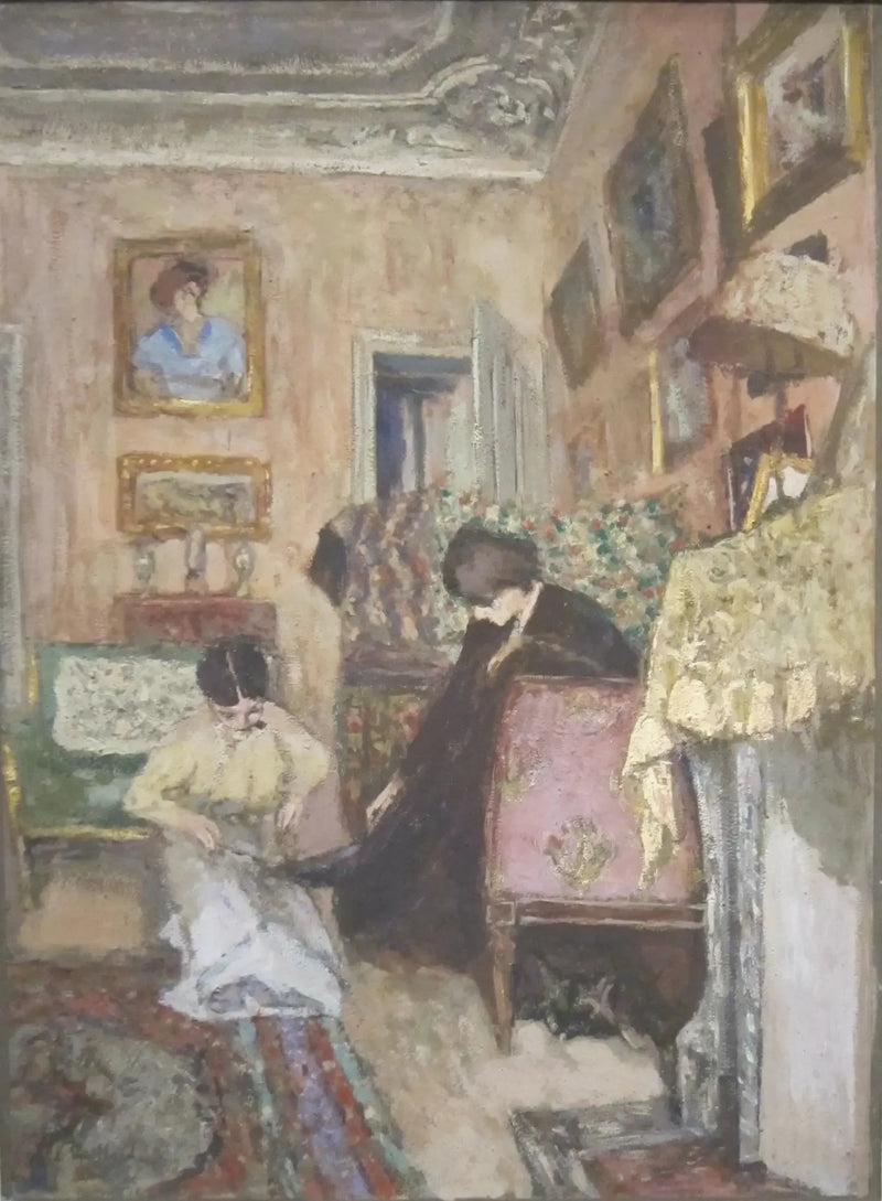 O cadarço da bota - Édouard Vuillard