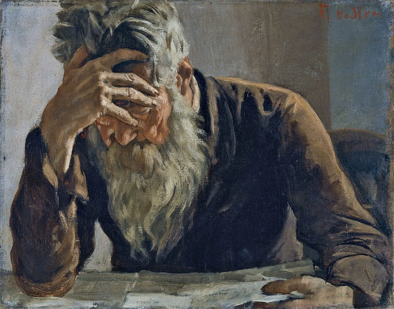 O Leitor - Ferdinand Hodler
