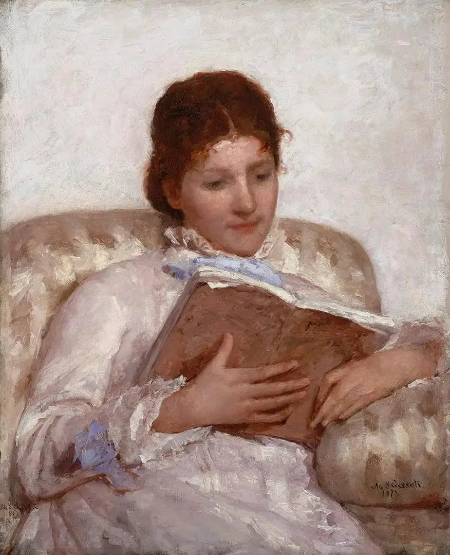 O leitor - Mary Cassatt