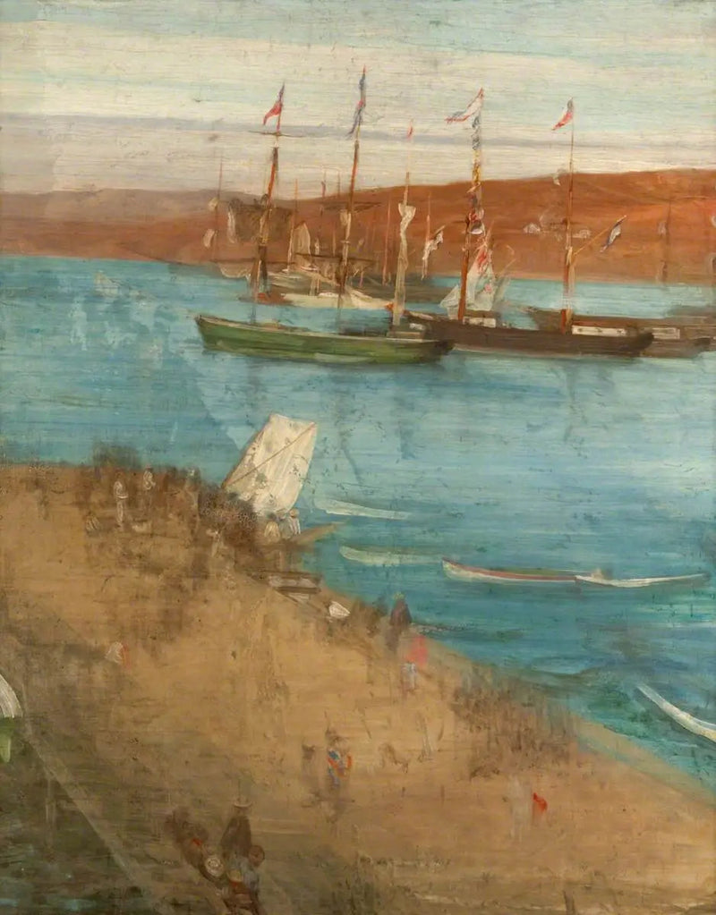 O dia seguinte à revolução: Valparaíso - James Abbott McNeill Whistler