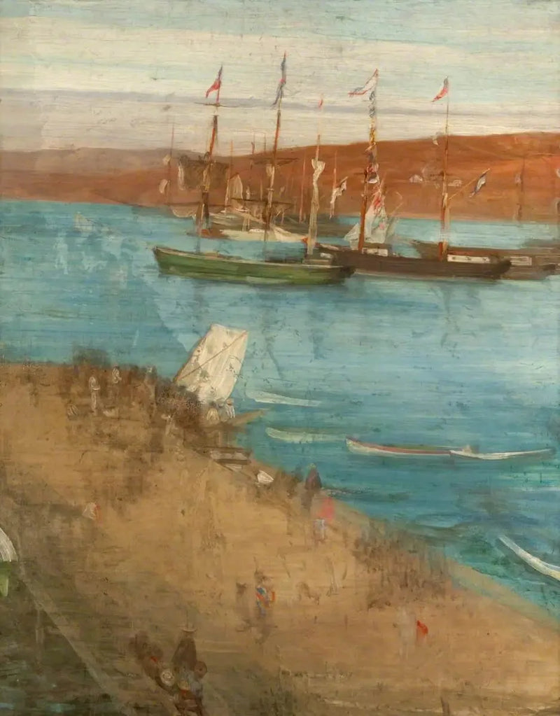 O dia seguinte à revolução: Valparaíso - James Abbott McNeill Whistler