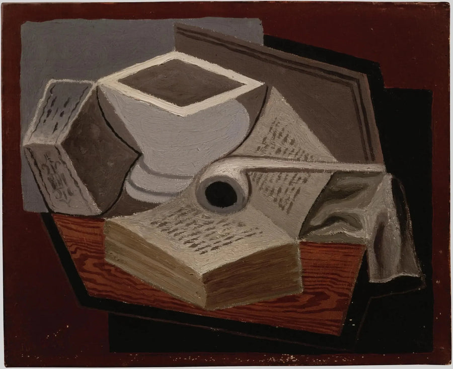 O livro aberto - Juan Gris