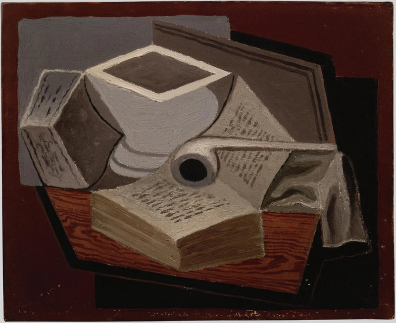 O livro aberto - Juan Gris