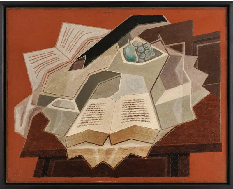 O livro aberto - Juan Gris