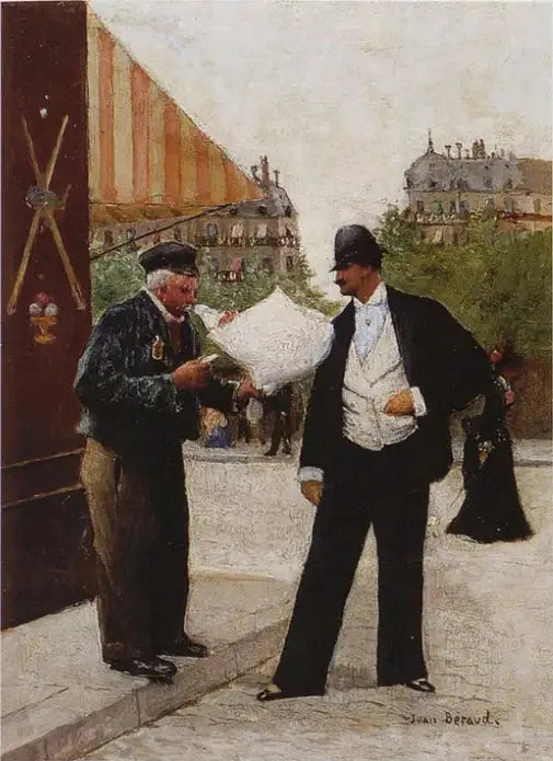O entregador - Jean Béraud