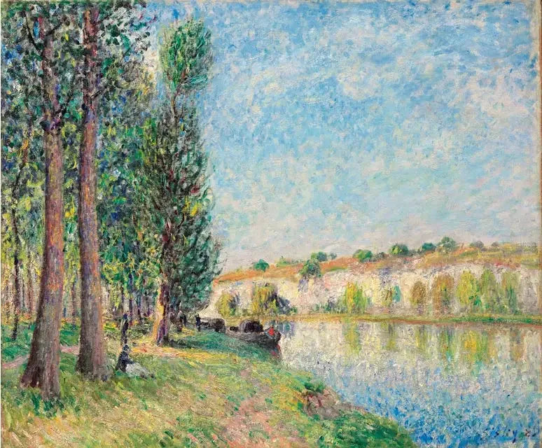 O Loing em Moret - Alfred Sisley
