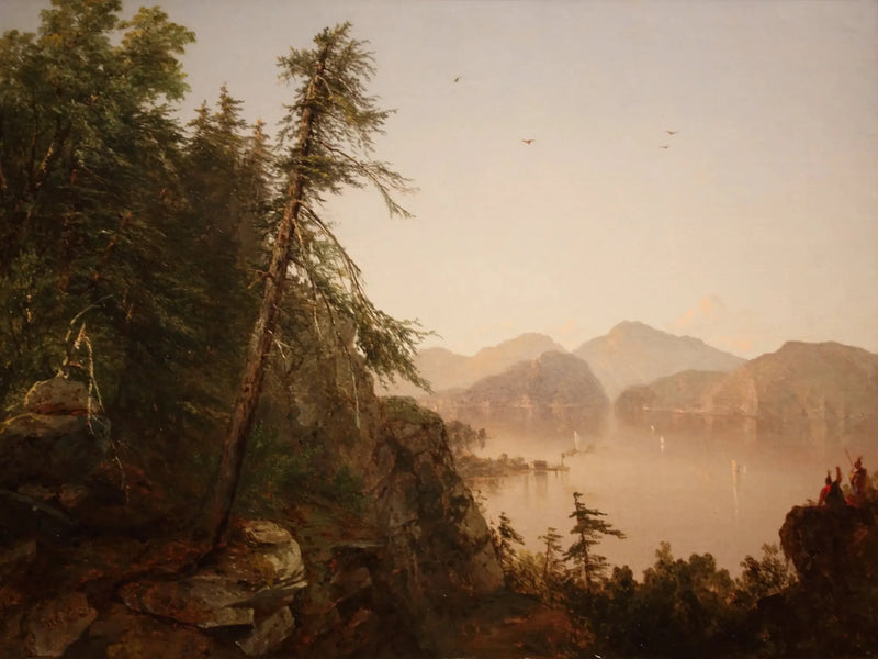 Ao longo do Hudson - John Frederick Kensett