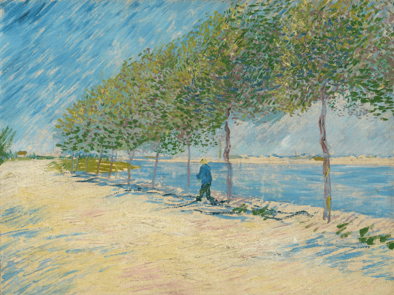 À beira do Sena - Vincent van Gogh