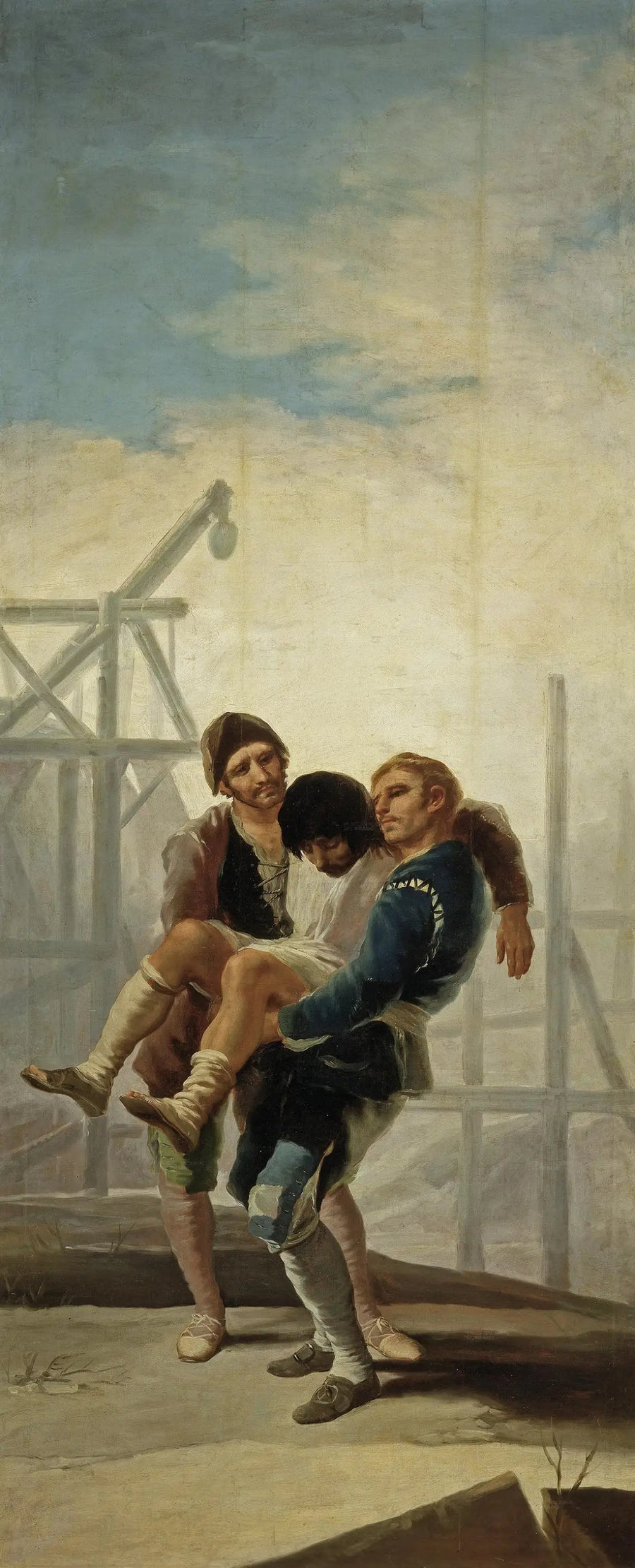 O Pedreiro Ferido - Francisco de Goya