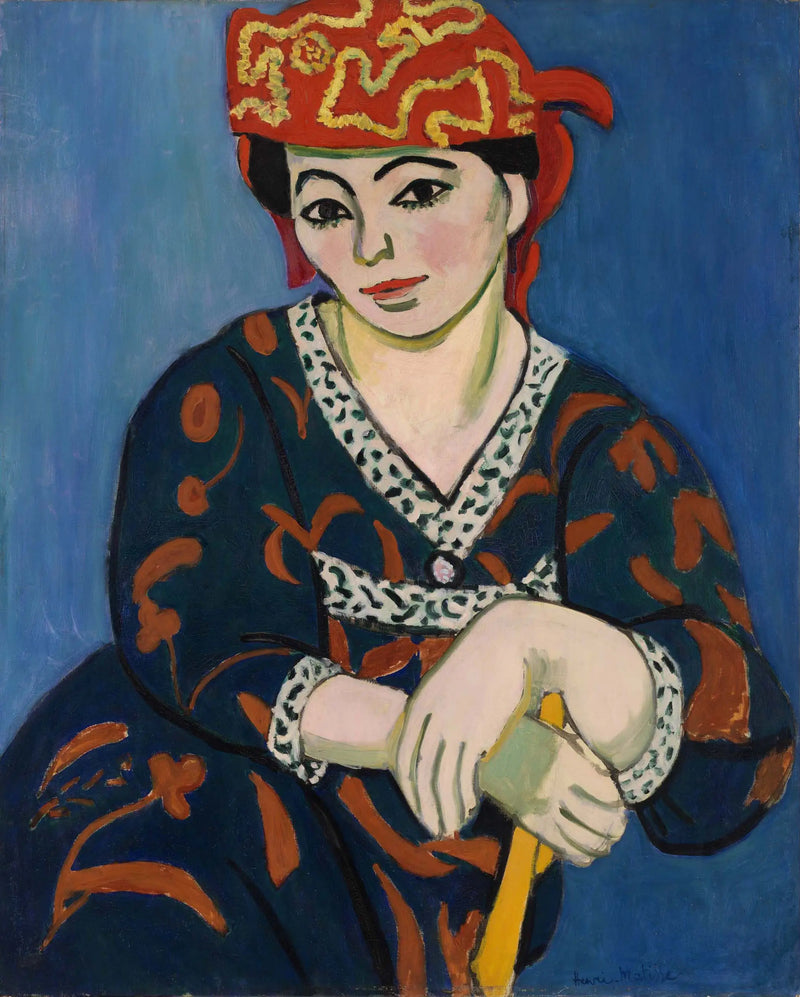 O Madras vermelho - Henri Matisse