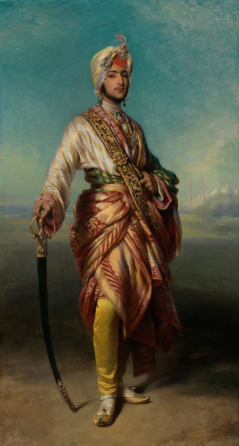 O Maharaja Duleep Singh (1838-1893) - Franz Xaver Winterhalter