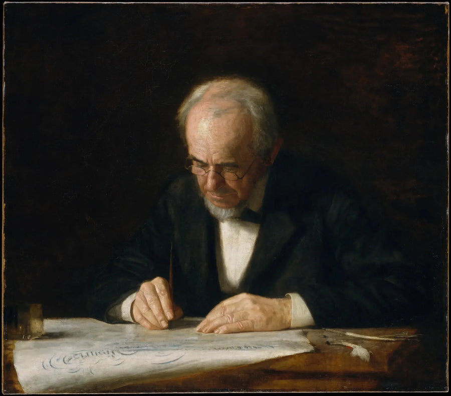 O Mestre da Escrita - Thomas Eakins