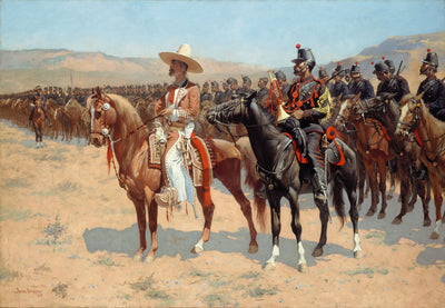 Le major mexicain - Frederic Remington - Alpha Reproduction