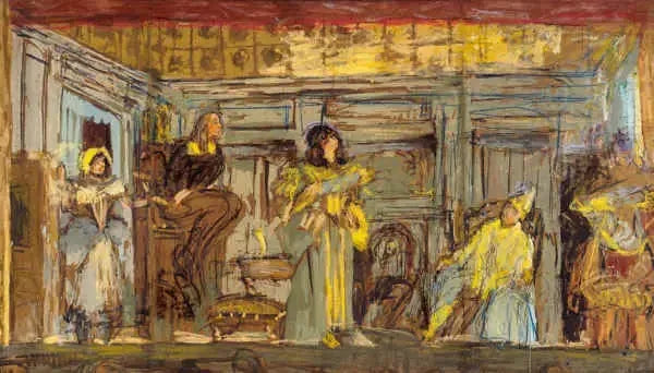 O doente imaginário - Édouard Vuillard