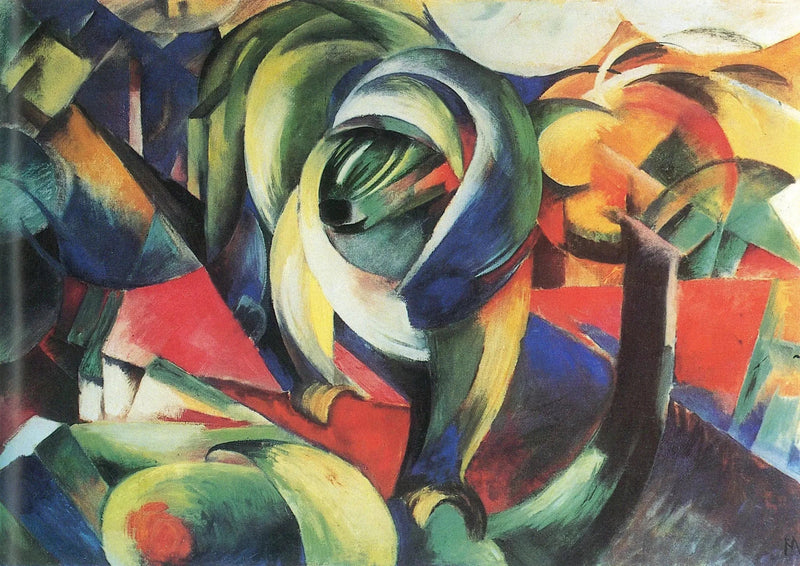 O Mandril - Franz Marc