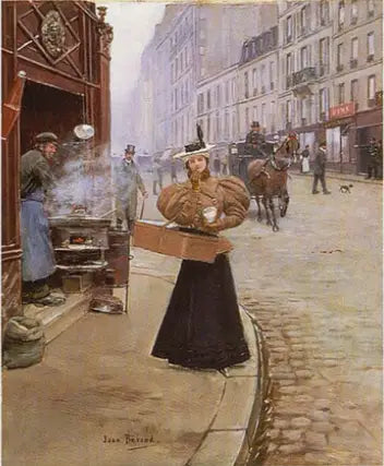O Vendedor de Castanhas - Jean Béraud