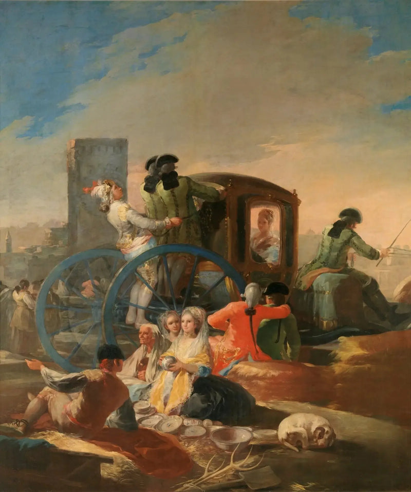 O Vendedor de Louças - Francisco de Goya