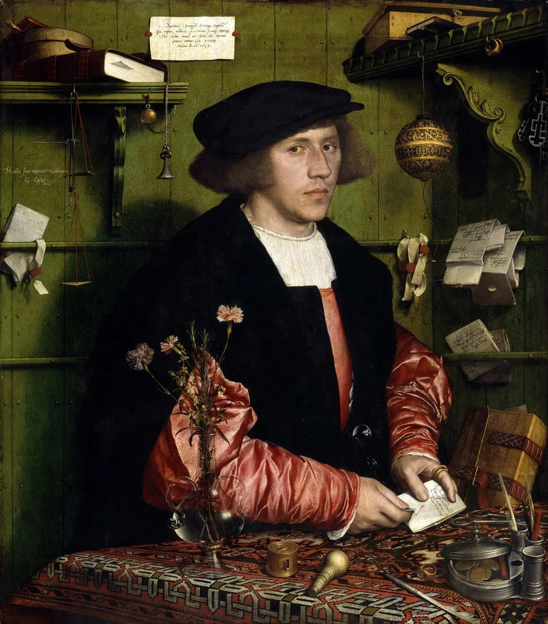 O Comerciante Georg Gisze - Hans Holbein, o Jovem