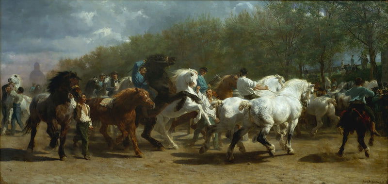 O Mercado dos Cavalos - Rosa Bonheur