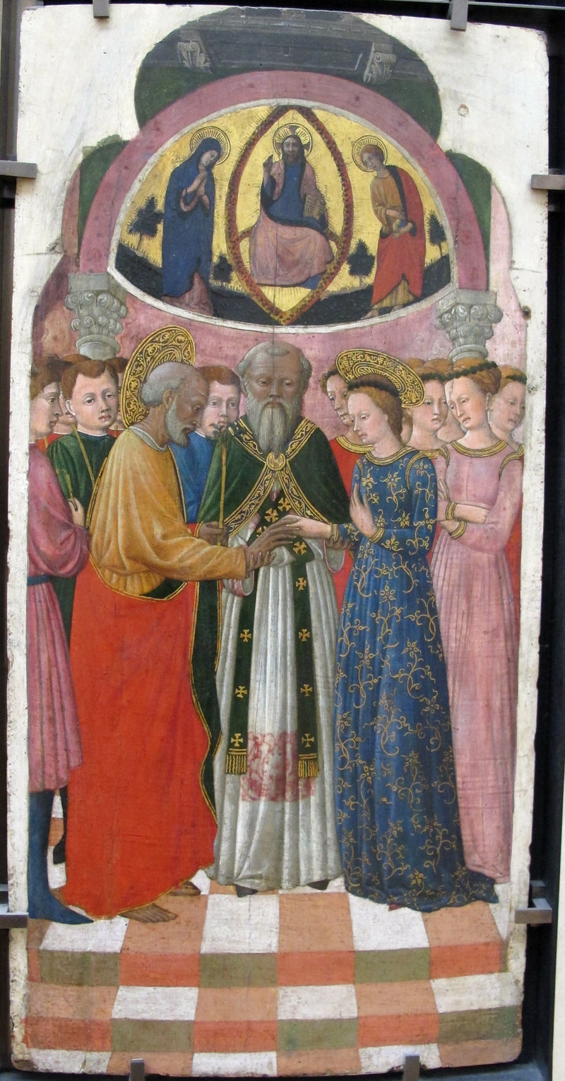 O Casamento da Virgem - Giovanni Francesco da Rimini