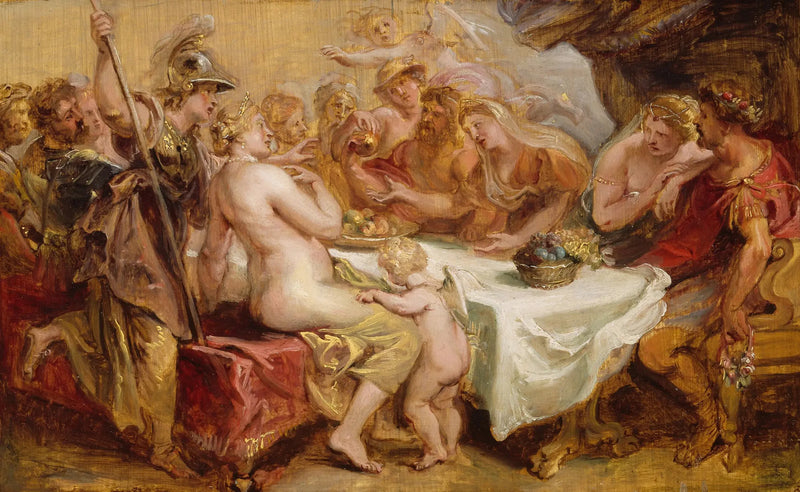 O Casamento de Peléu e Tétis - Peter Paul Rubens