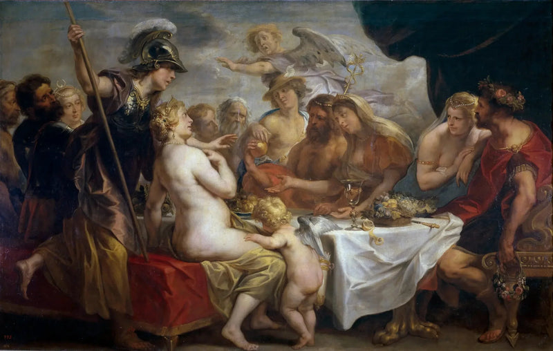 O casamento de Tétis e Pélops - Peter Paul Rubens