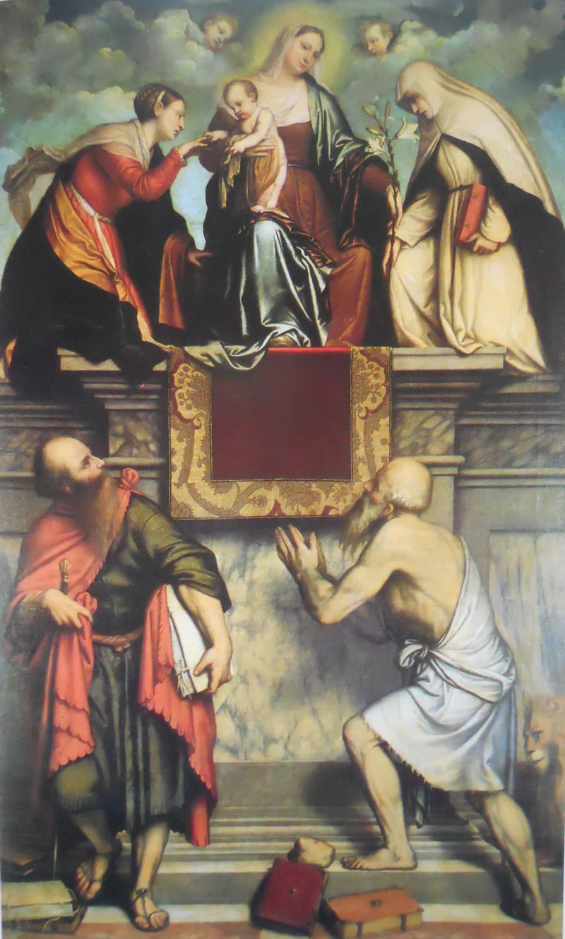 O Casamento Místico de Santa Catarina - Alessandro Bonvicino
