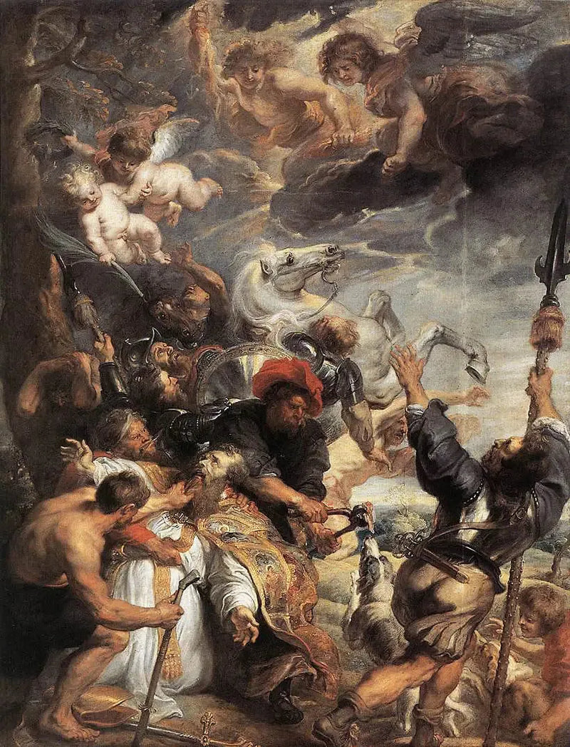 O mártir de São Liévin - Peter Paul Rubens