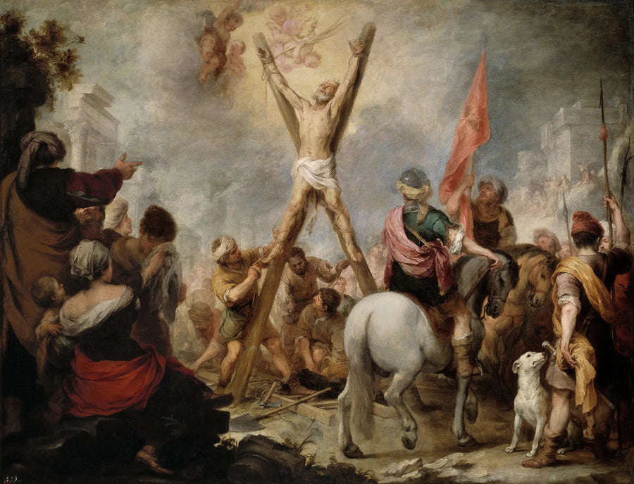O martírio de Santo André - Bartolomé Esteban Murillo