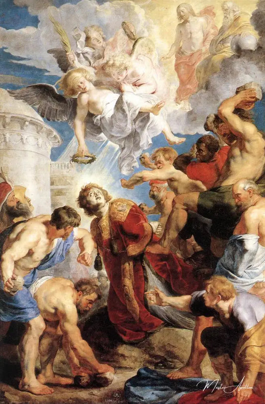 Le martyre de saint Étienne - Peter Paul Rubens - Reproductions de tableaux et peintures haut de gamme