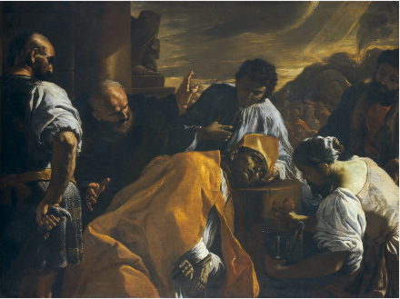 O martírio de São Gennaro - Mattia Preti