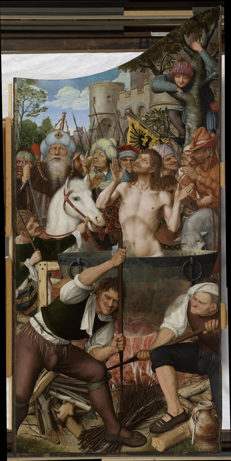 O martírio de São João - Quentin Metsys