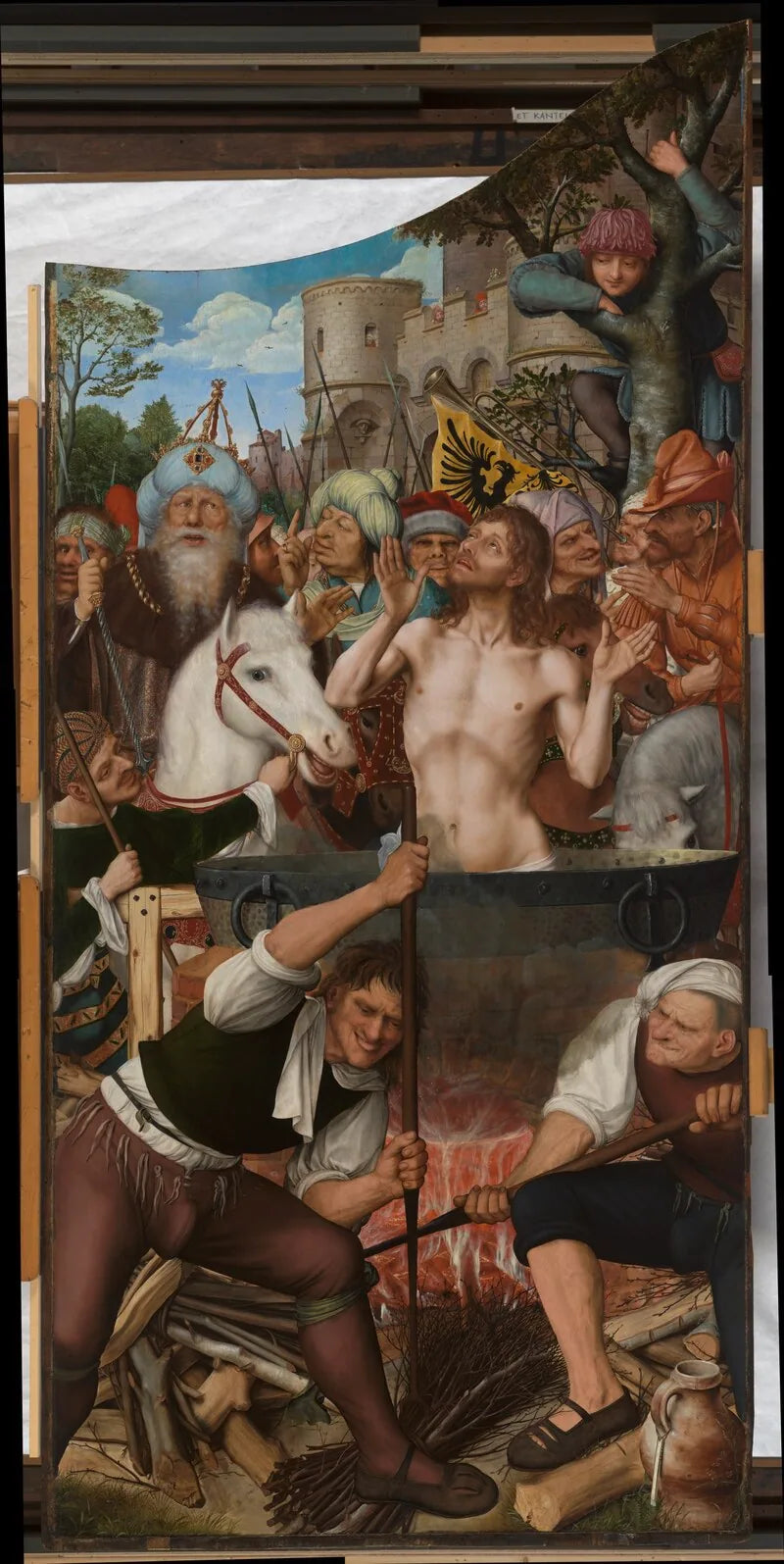 O martírio de São João - Quentin Metsys