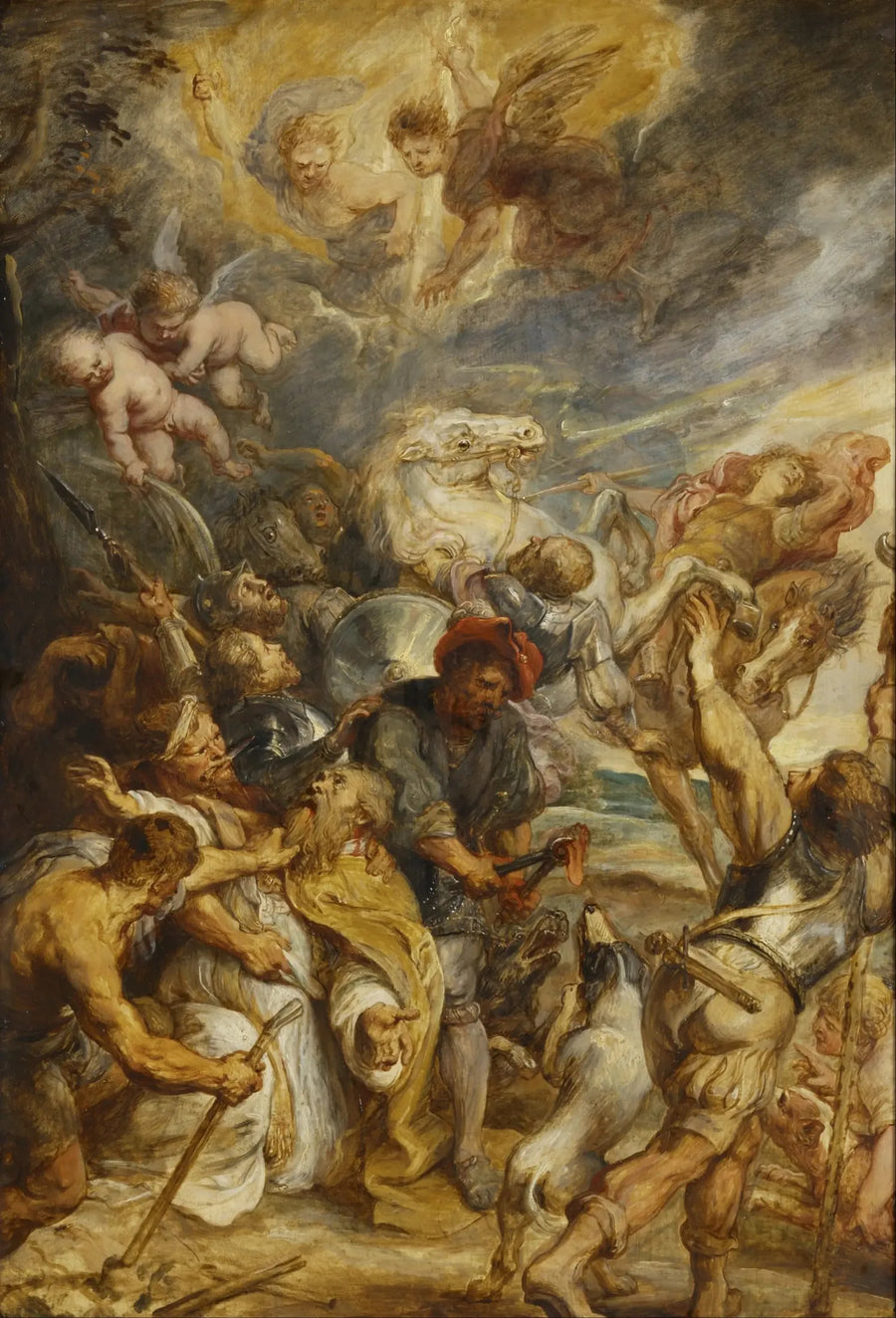 O martírio de São Livino - Peter Paul Rubens