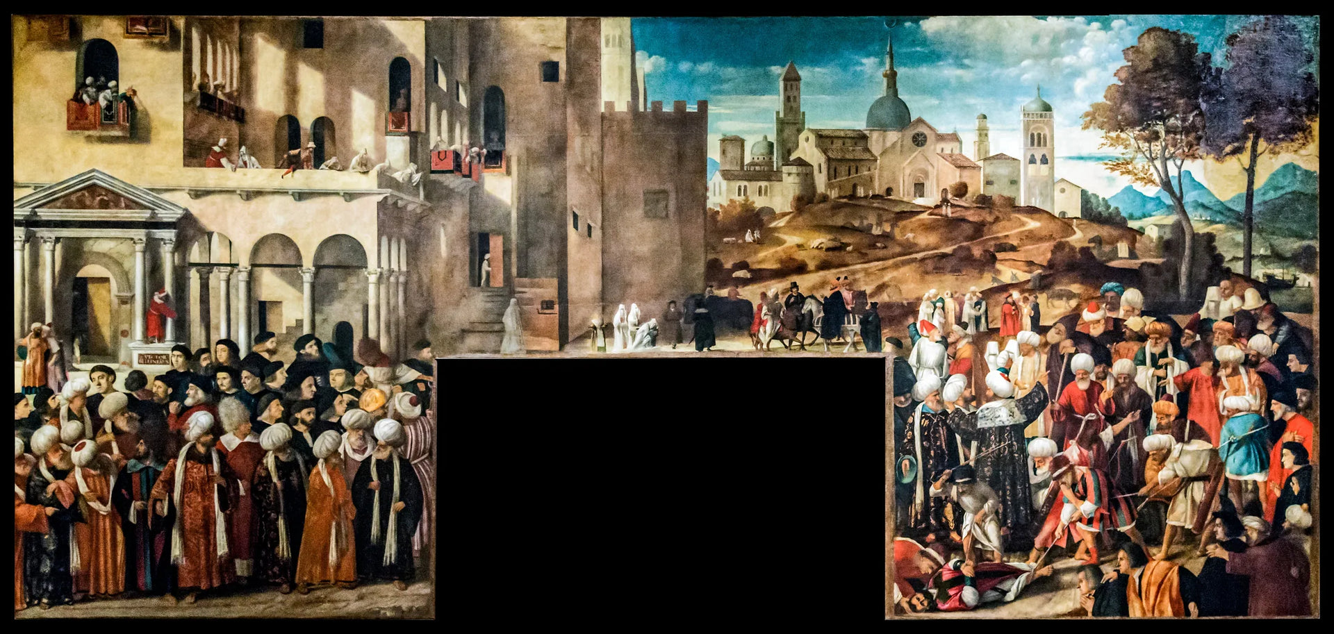 Le martyre de saint Marc - Giovanni Bellini image 1 copie peinte à la main à l’huile