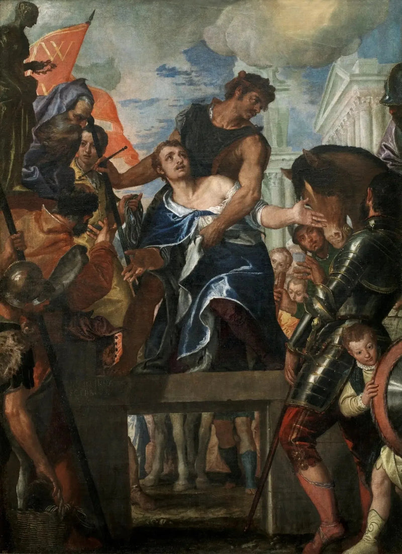 O martírio de Santo Mennas - Paulo Véronèse