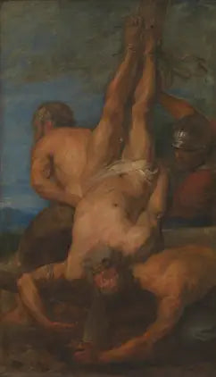 O martírio de São Pedro - Antoine van Dyck