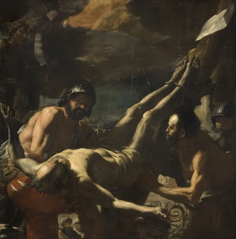O martírio de São Pedro - Mattia Preti