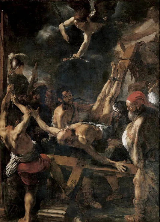 O Martírio de São Pedro - Mattia Preti