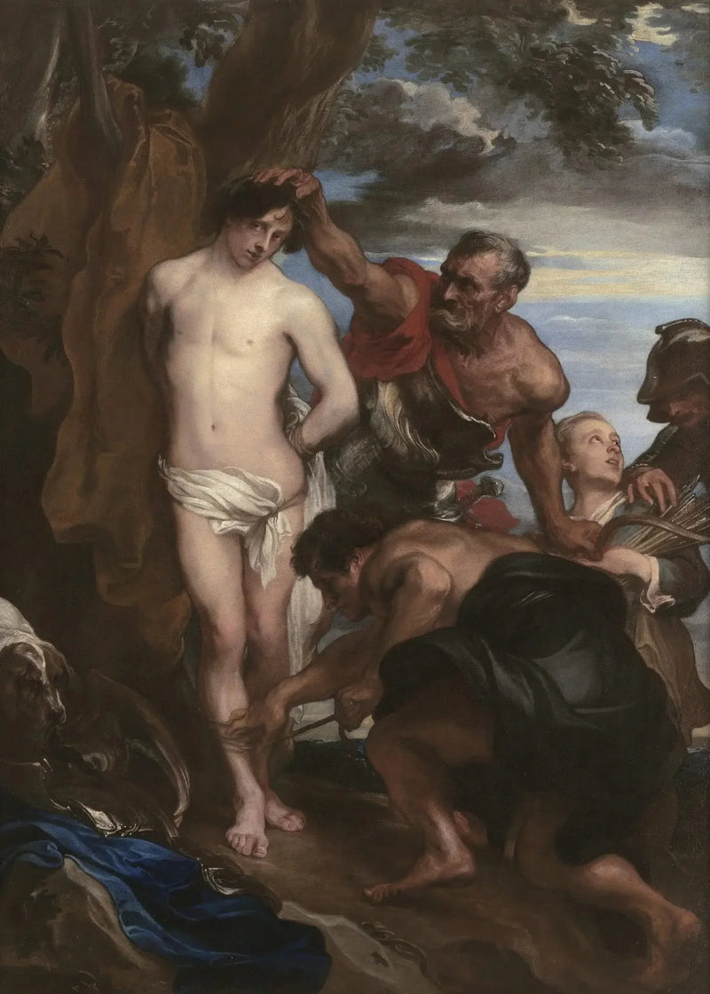 O Martírio de Santo Sebastião. - Antoine van Dyck