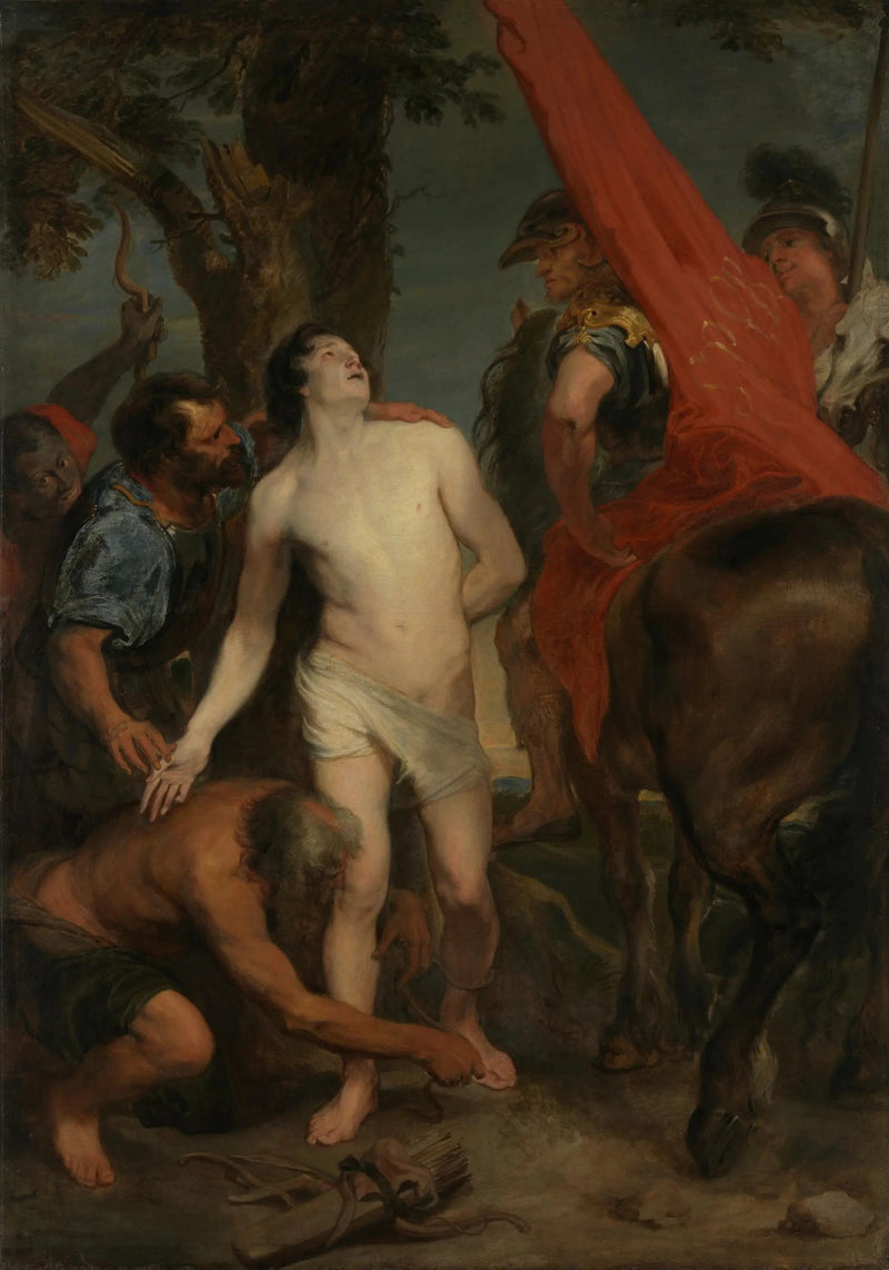 O Martírio de Santo Sebastião. - Antoine van Dyck