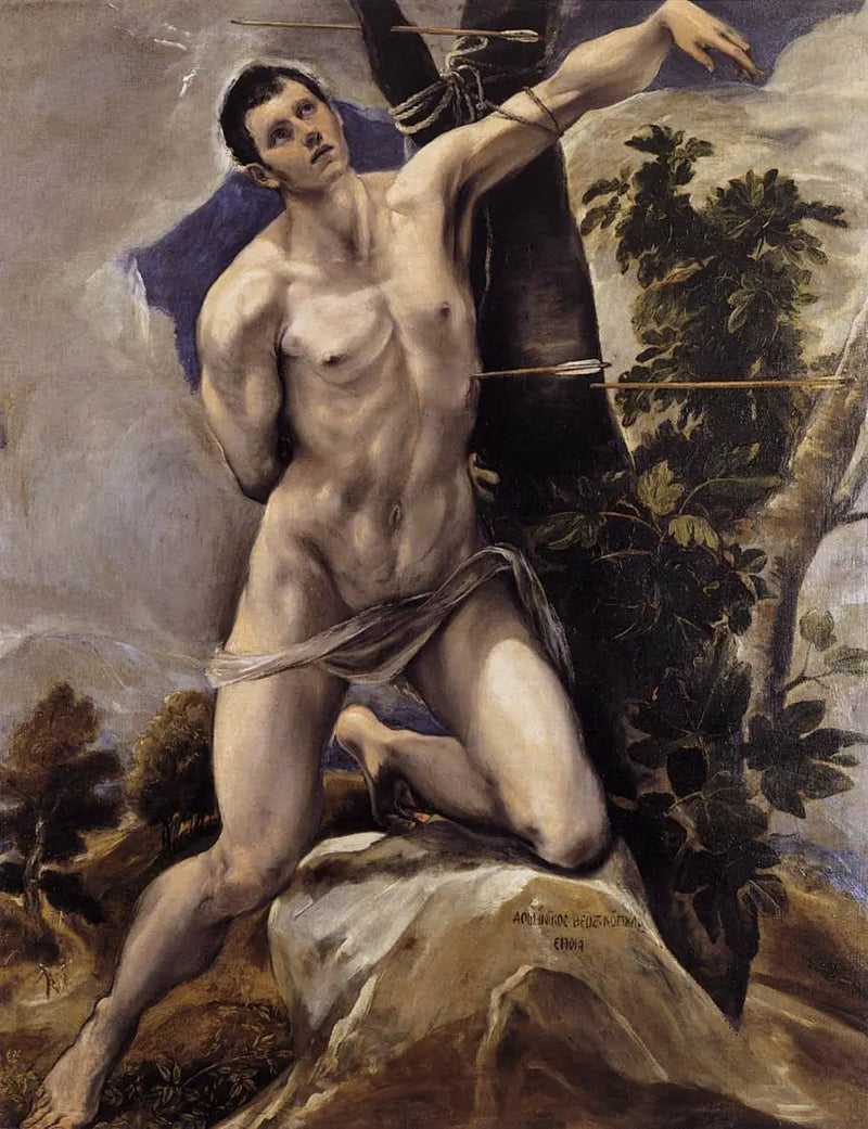 O Martírio de Santo Sebastião - El Greco