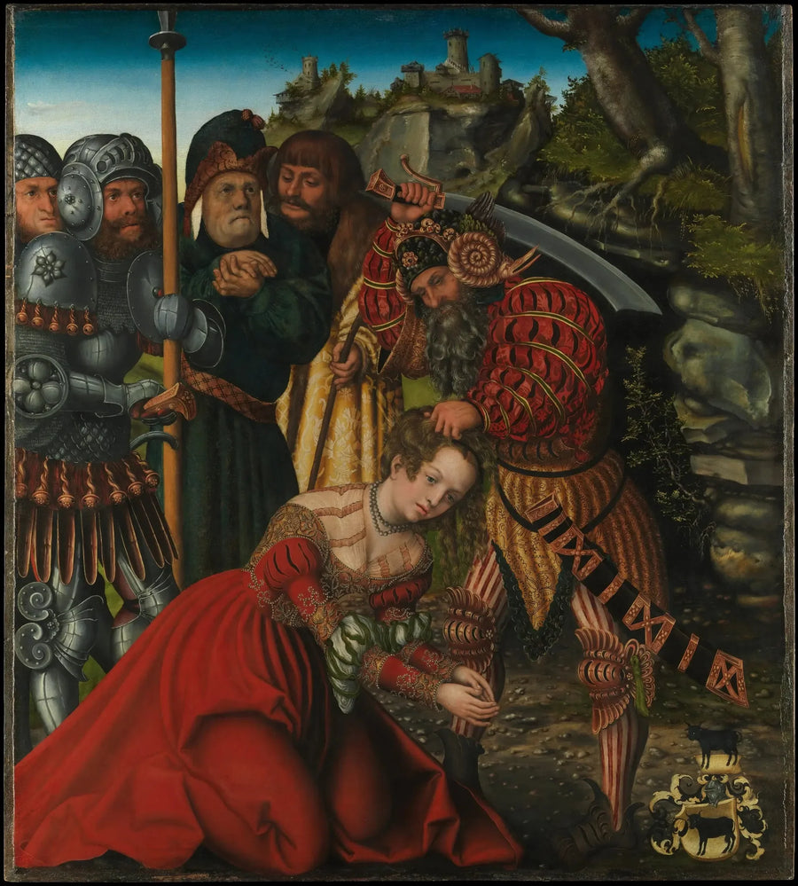 O Martírio de Santa Bárbara - Lucas Cranach, o Velho