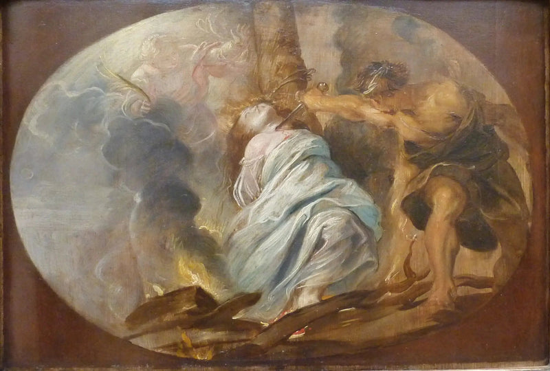O martírio de Santa Lúcia - Peter Paul Rubens